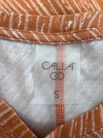 Calia Women's Orange Basic Sleeveless Tank Top - S image 3