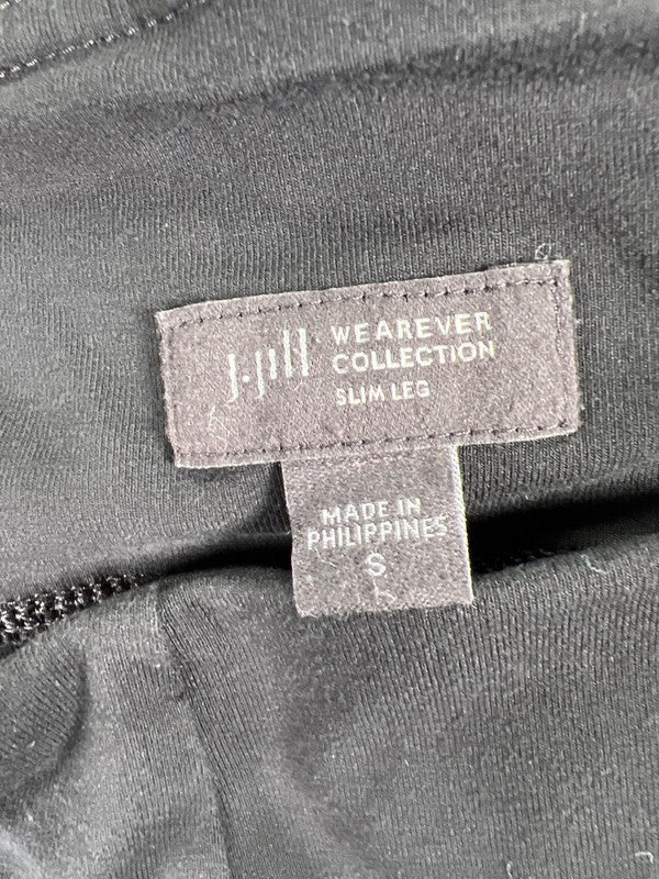 J.Jill Wearever Collection Women's Black Pull On Slim Leg Pants - S image 3