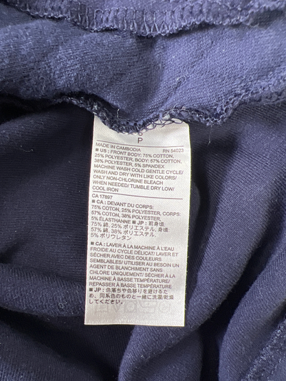 Banana Republic Women’s Blue Quilted Zip Up Blazer Jacket - S image 4