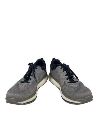 Skechers men's Gray/Blue Go Walk Workout Walker Lace Up Sneakers - 10 image 6
