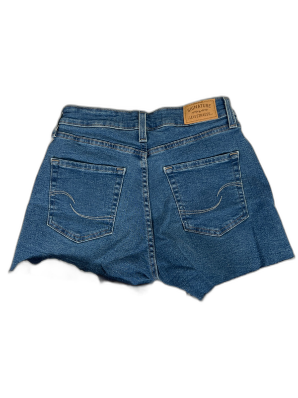 Levi's Signature Women's Medium Wash High Rise Denim Jean Shorts - 6 image 2