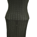 NEW Cider Women’s Dark Green Knit Sleeveless Sweater Dress - XS