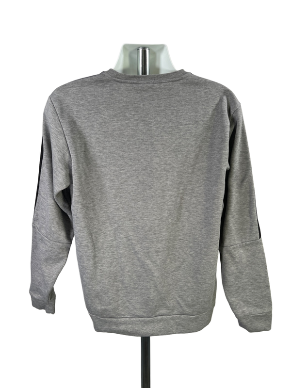 Adidas Men’s Gray Long Sleeve Crewneck Sweatshirt - L image 2