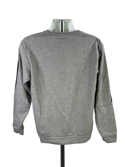 Adidas Men’s Gray Long Sleeve Crewneck Sweatshirt - L image 2