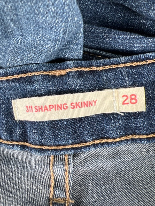 Levi's Women's Medium Wash 311 Shaping Skinny Denim Jeans - 28 image 3