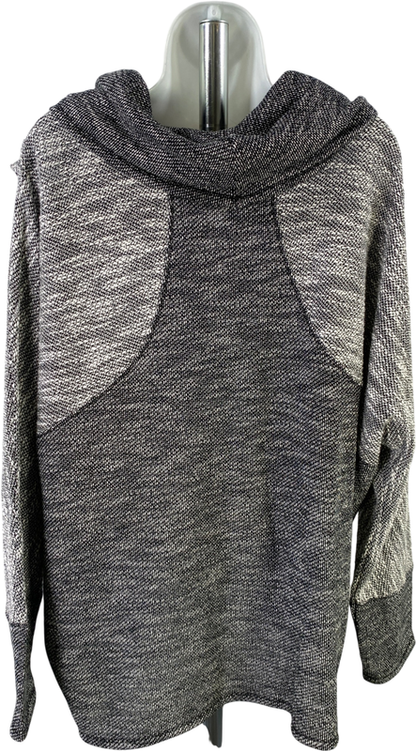 CJ Banks Women’s Black Cowl Neck Long Sleeve Sweater - Plus 2X image 2