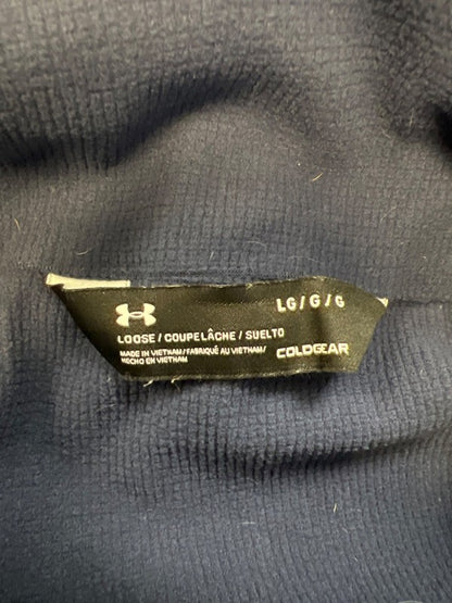 Under Armour Women's Blue Coldgear Storm Team Infrared Zip Up Hoodie Jacket - L image 3