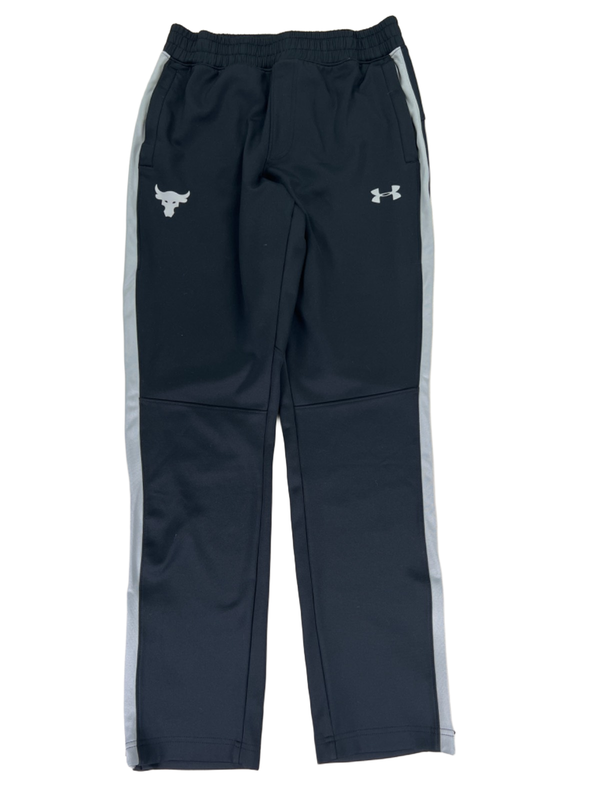 Under Armour Men's Black Project Rock Dwayne Johnson Athletic Sweatpants - M