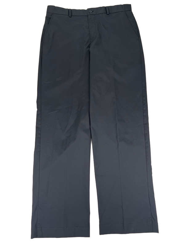 Greg Norman Men's Black Straight Leg Active Golf Pants - 34x32