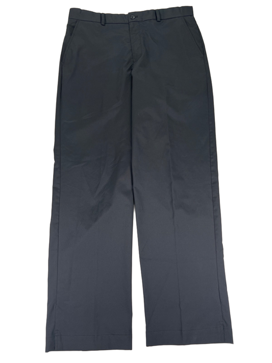 Greg Norman Men's Black Straight Leg Active Golf Pants - 34x32