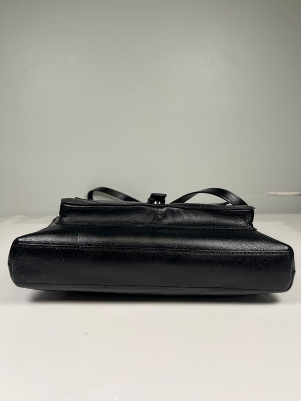 Patricia Nash Women's Black Leather Avellino Crossbody Purse W/ Dust Cover image 6