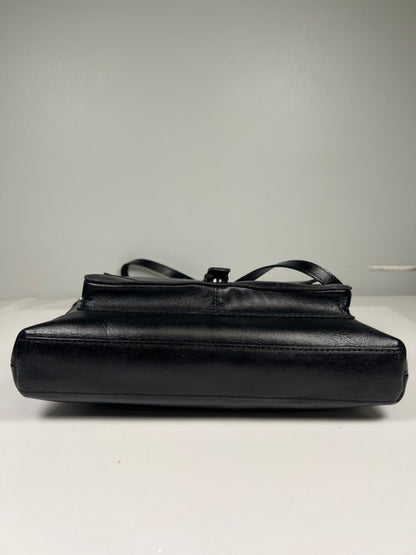 Patricia Nash Women's Black Leather Avellino Crossbody Purse W/ Dust Cover image 6