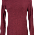 White House Black Market Women’s Burgundy Long Sleeve Tunic Sweater - XXS