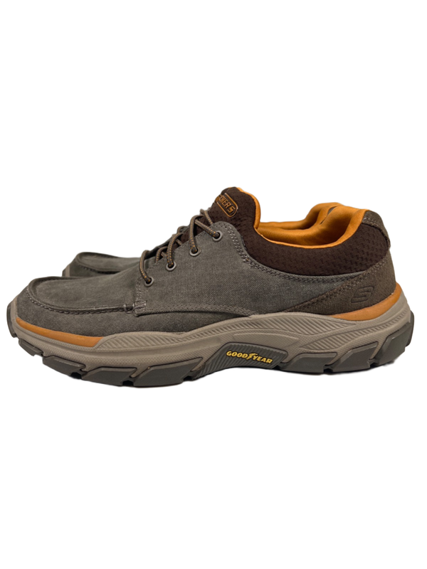 Skechers Men's Gray Respected Loleto Relaxed Arch Fit Sneakers - 9.5 image 5