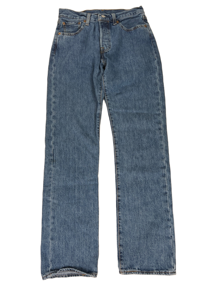 Levi's Men's Medium Wash 501 Original Button Fly Denim Jeans - 29x32