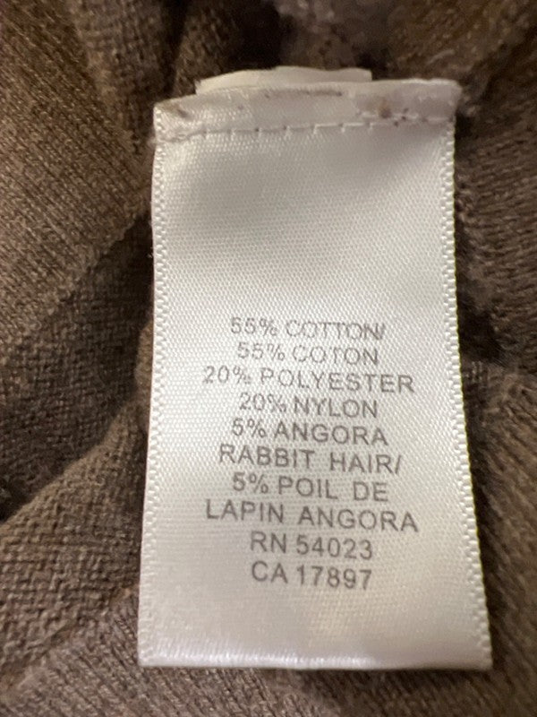 Banana Republic Women's Brown V Neck Button Up Long Sleeve Cardigan Sweater - XS image 4