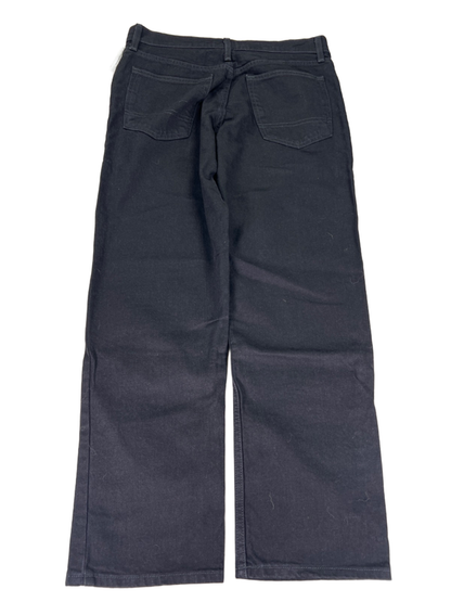 Arizona Jean Co Men's Black Relaxed Straight Fit Denim Jeans - 34x29 image 2