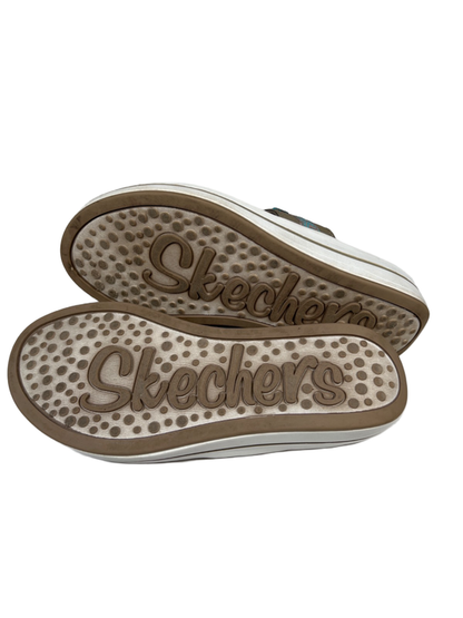 Skechers Women's Blue/Taupe Upgrades Marina Bay Flip Flop Sandals - 8 image 8