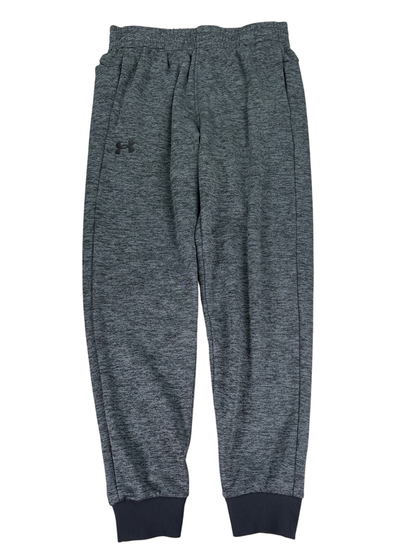 Under Armour Men's Gray Heathered Fleece Lined Jogger Sweatpants - L