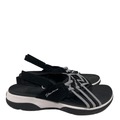 Skechers Women's Black Arch Fit Reggae Sport Slingback Open Toe Sandals - 8
