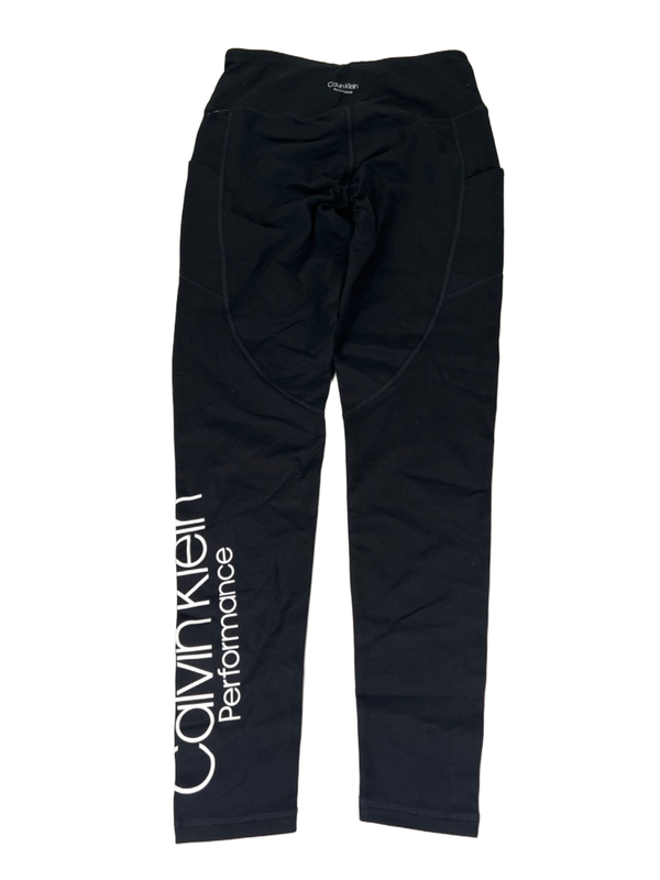 Calvin Klein Women's Black Performance Full Length Ankle Leggings - S image 2
