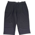Croft and Barrow Women's Black Mid Rise Skimmer Shorts - M