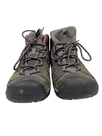 Keen Women's Green Targhee Lace Up Waterproof Hiking Boots - 9.5 image 2