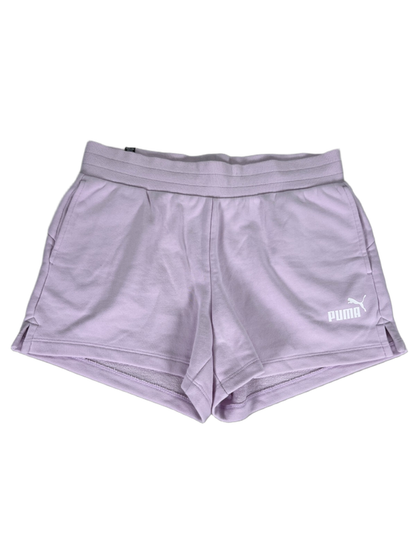 Puma Women's Light Purple Pull On Athletic Shorts - M