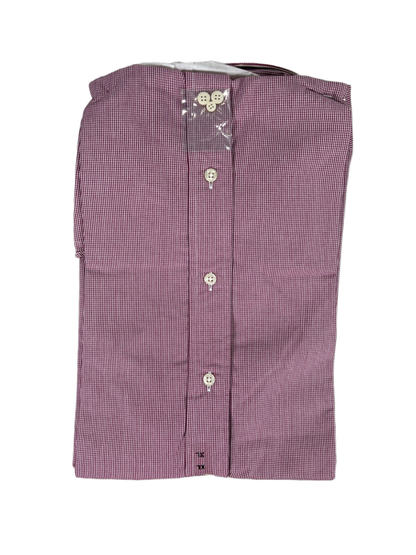 Ralph Lauren Men's Burgundy/White Blake Long Sleeve Button Up Shirt - XL image 2
