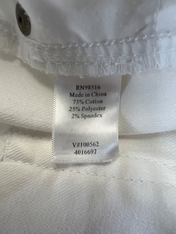 Coldwater Creek Women's White Denim Jeans - 10 Petite image 4