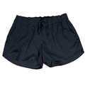 Eddie Bauer Women's Black Tie Waist Unlined Activewear Shorts - L