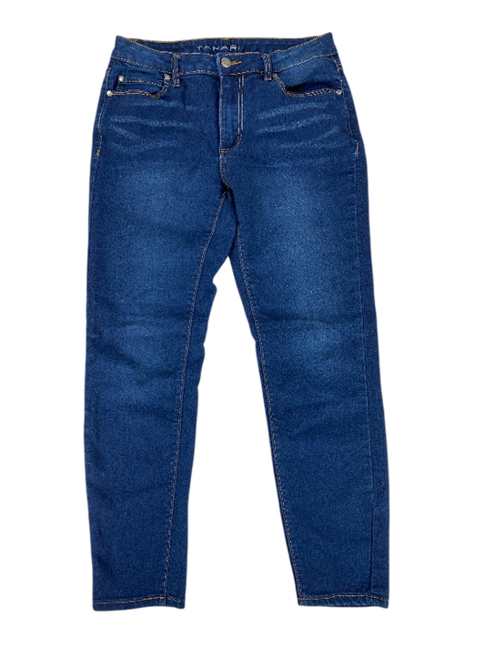 Tahari Women's Dark Wash Skinny Denim Jeans - 6/28