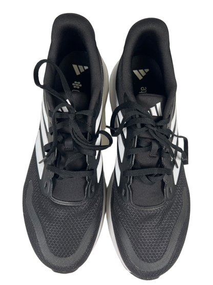 adidas Men's Black/White Runfalcon 5 Lace Up Athletic Shoes - 11 image 3