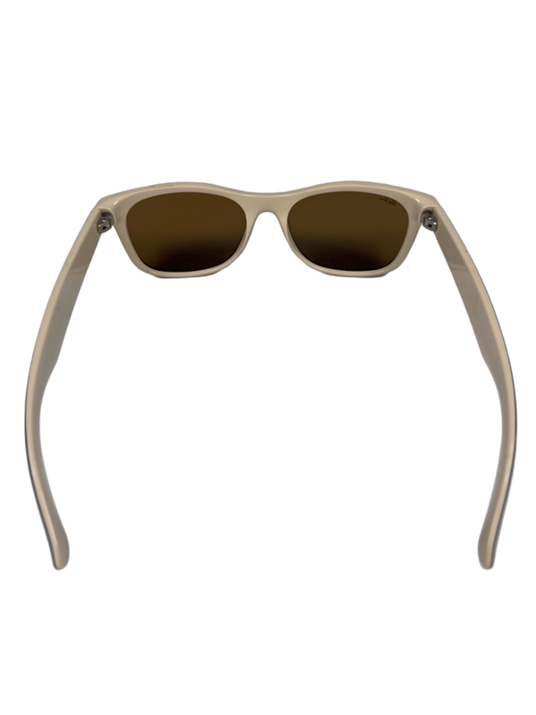 Ray-Ban Women's Brown/Beige New Wayfarer Top Havana Sunglasses image 6