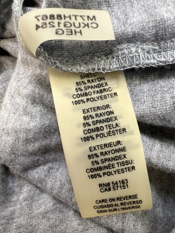 Calvin Klein Women’s Gray Cap Sleeve T-Shirt - S image 4