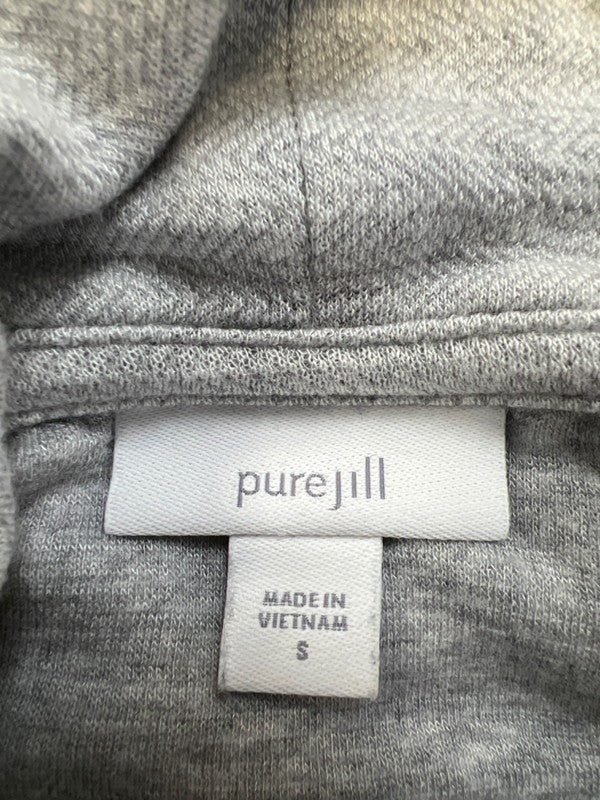 Pure J.Jill Women's Gray Long Sleeve Turtleneck Sweater - S image 3
