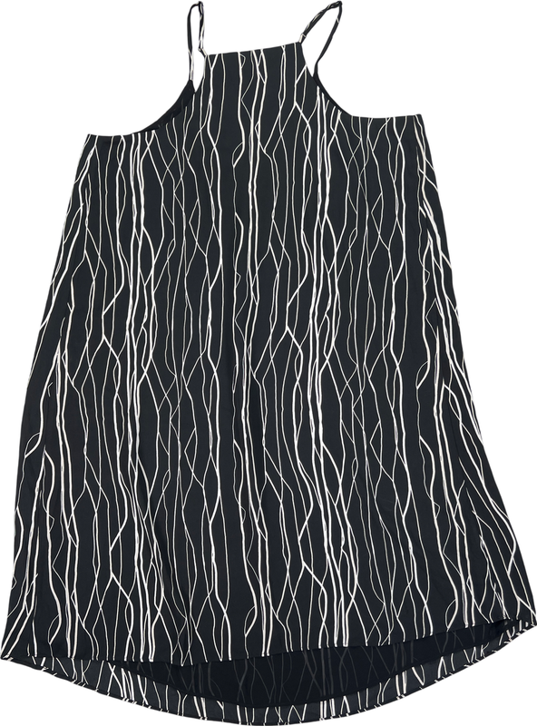 Vince Camuto Women’s Black/White Sleeveless Short Dress - S image 2