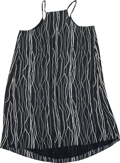 Vince Camuto Women’s Black/White Sleeveless Short Dress - S image 2
