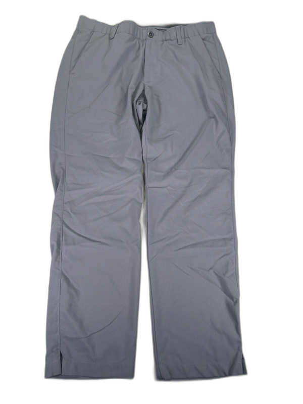 Under Armour Men's Gray Showdown Tapered Leg Golf Active Pants - 36x30
