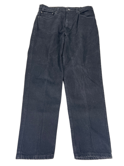 Levi’s Signature Men’s Black Relaxed Fit 54o Denim Jeans - 34x29