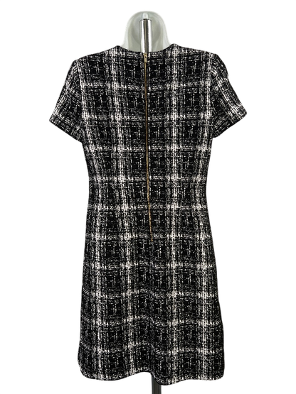 Calvin Klein Women's Black/White Short Sleeve Sheath Dress - 6 image 2