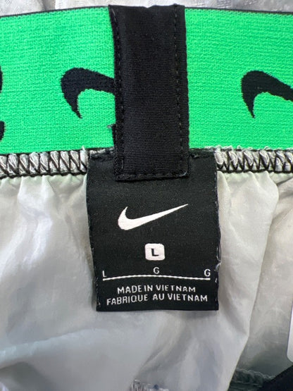 Nike Sportswear Men's Gray/Green Clash Woven Cropped Training Pants - L image 3