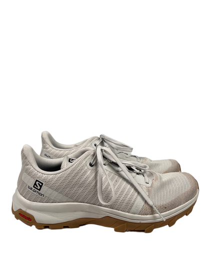 Salomon Men's Gray Outbound Prism Ortholite Mesh Training Shoes - 10