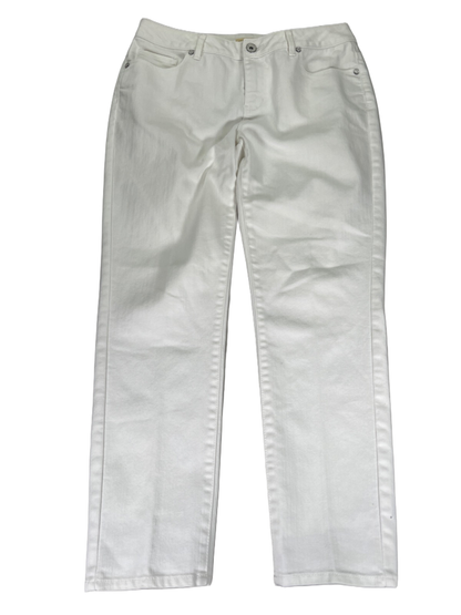 Coldwater Creek Women's White Denim Jeans - 10 Petite