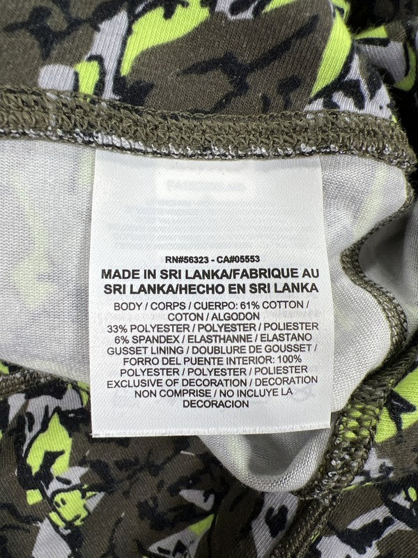 Nike Women’s Green Legend 2.0 Cropped Athletic Leggings - S image 4