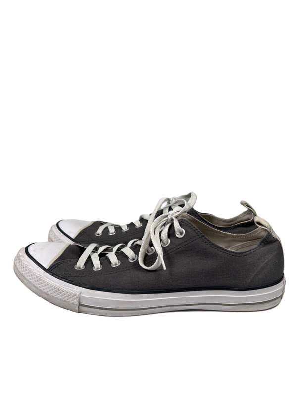Converse Men's Gray Chuck Taylor All Star OX Low Top Lace Up Sneakers - 12 image 5