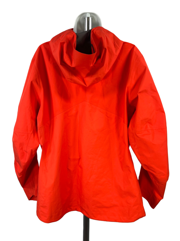 Rei Co-Op Women's Orange XeroDry GTZ Waterproof Windbreaker Jacket - 1X Plus image 2