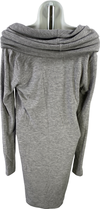 Michael Stars Women’s Gray Long Sleeve Cowl Neck Sweater Dress - XS image 2
