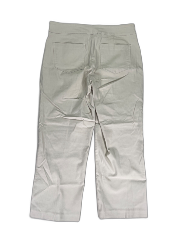 Tribal Women's Taupe/Beige Stretch Pull On Cropped Trouser Pants - 8 image 2