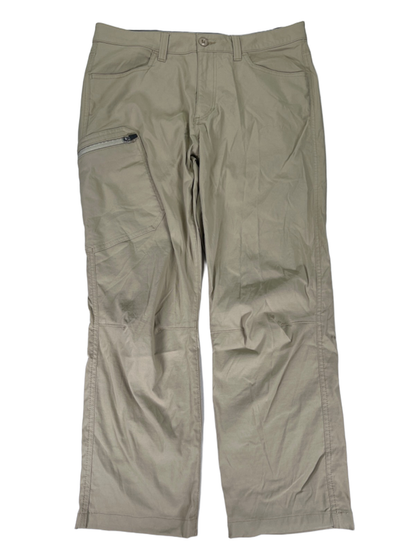 Eddie Bauer Men's Tan Rainier Cargo Pocket Hiking Pants - 32x30